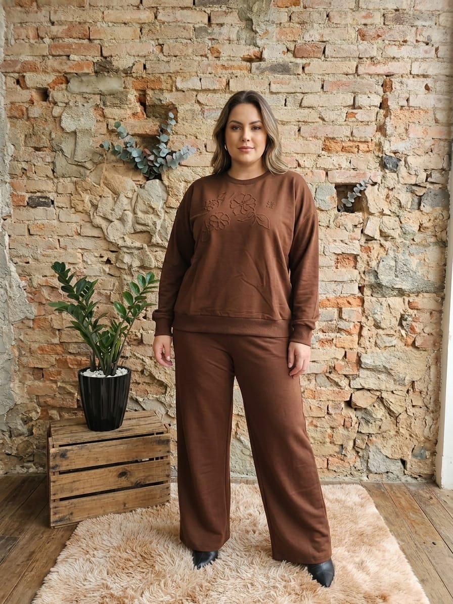 Conjunto Essence com Blusão 8140
