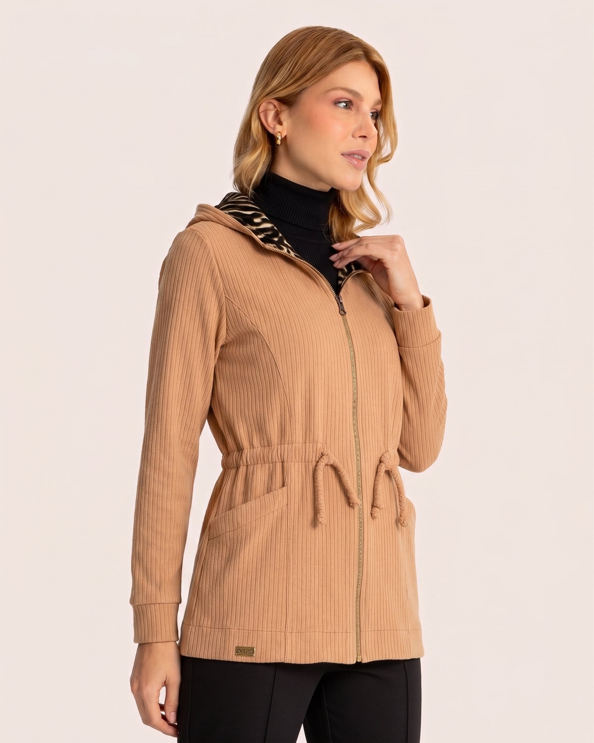Parka Microsoft Canelado Est 7806