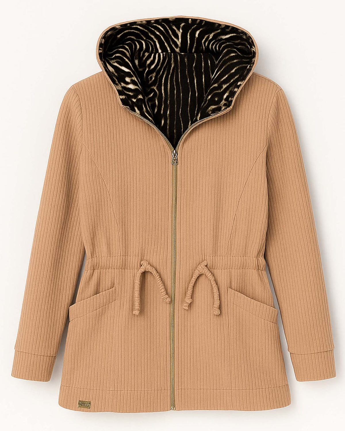 Parka Microsoft Canelado Est 7806