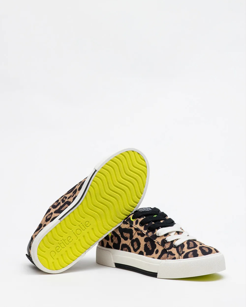 Tênis Petite Jolie Pump Onça/Sola Limão PJ7535