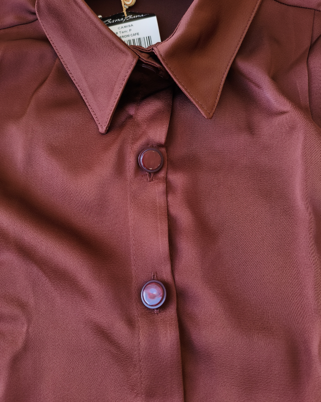Camisa lisa com gola clássica 311958
