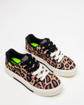 Tênis Petite Jolie Pump Onça/Sola Limão PJ7535