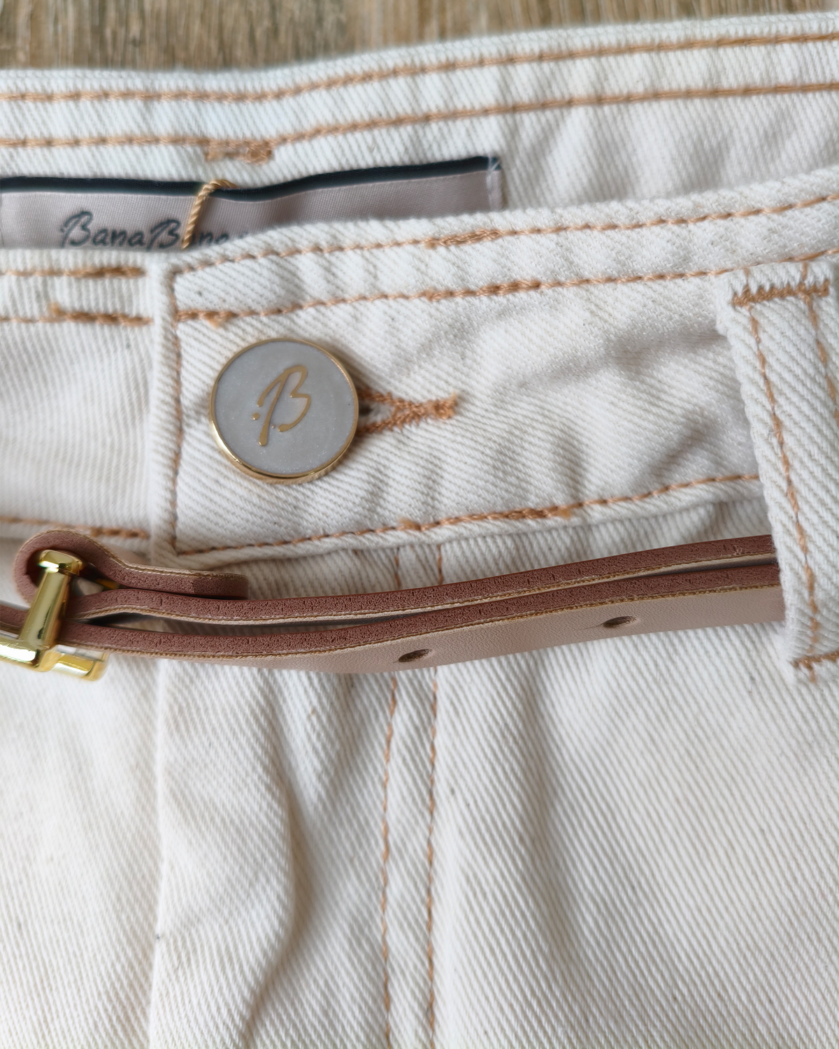 Calça + cinto Bana Bana 405848
