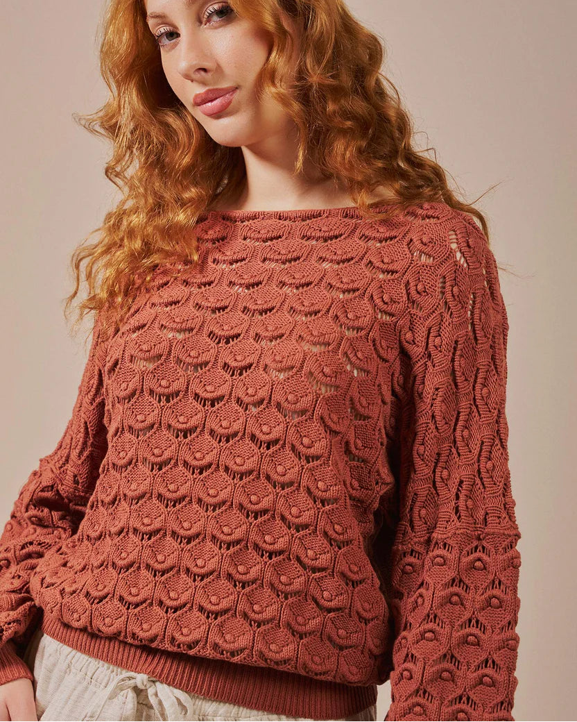 Blusa em ponto ostra Biamar 12551