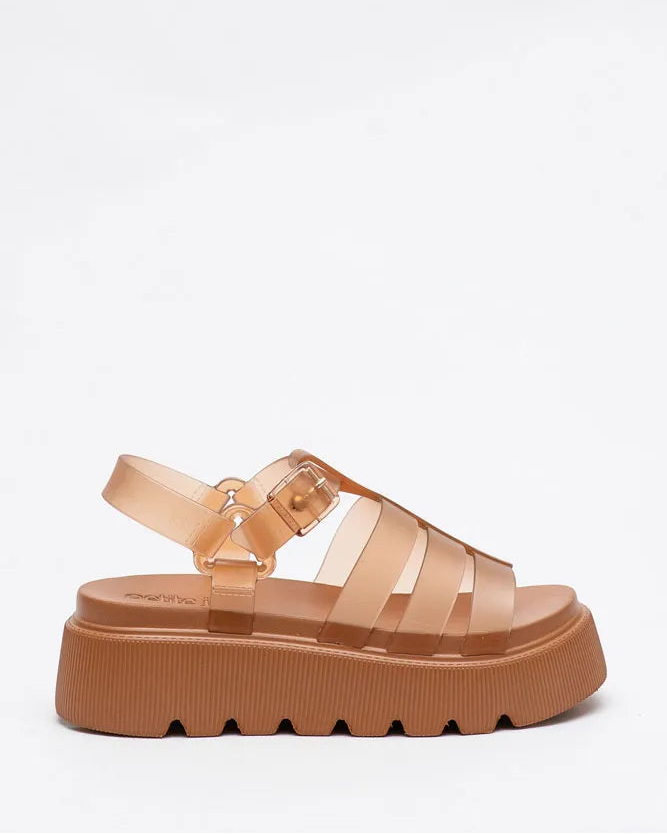 Sandália Petite Jolie Flow Sandal Doce De Leite PJ7561