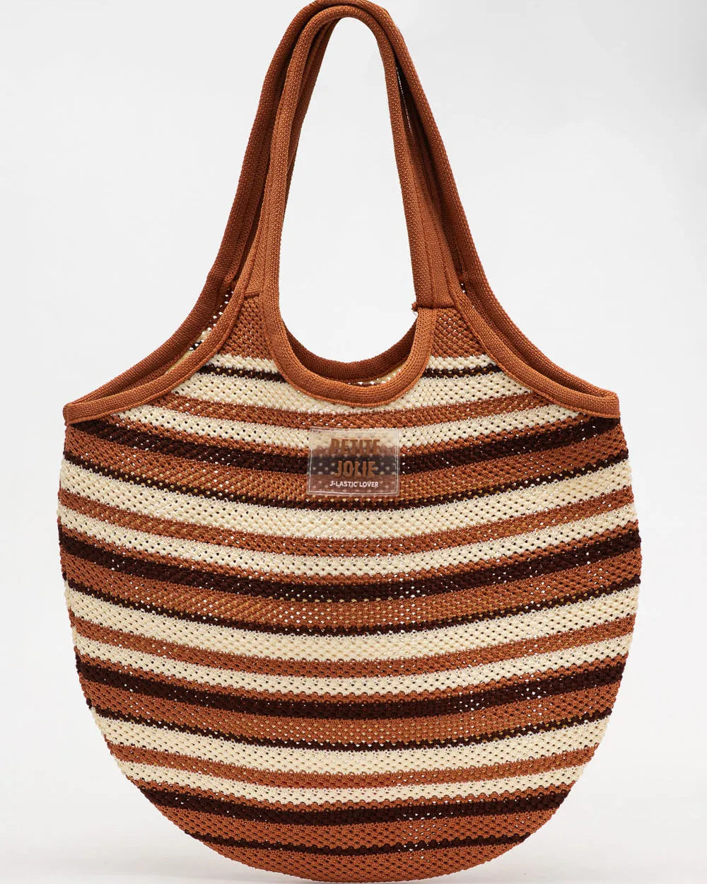 Bolsa Petite Jolie Maiorca Crochê Doce De Leite PJ11380