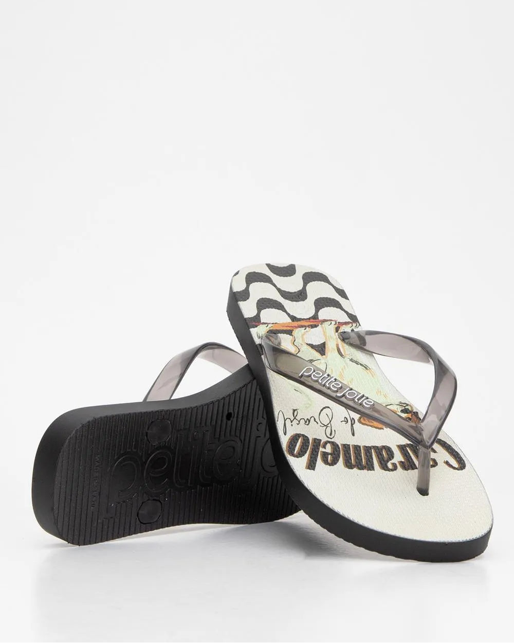 Chinelo Petite Jolie Fresh Preto/Pet Lovers 16 PJ6969