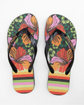 Chinelo Petite Jolie Fresh Preto/Floral 26 PJ6969