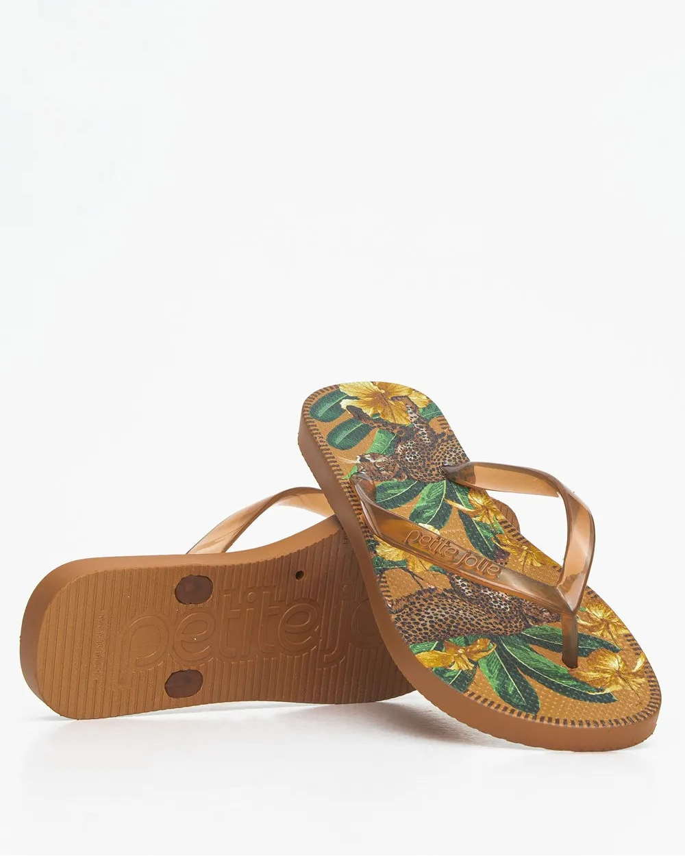 Chinelo Petite Jolie Fresh Doce Leite/Savana 8 PJ6969