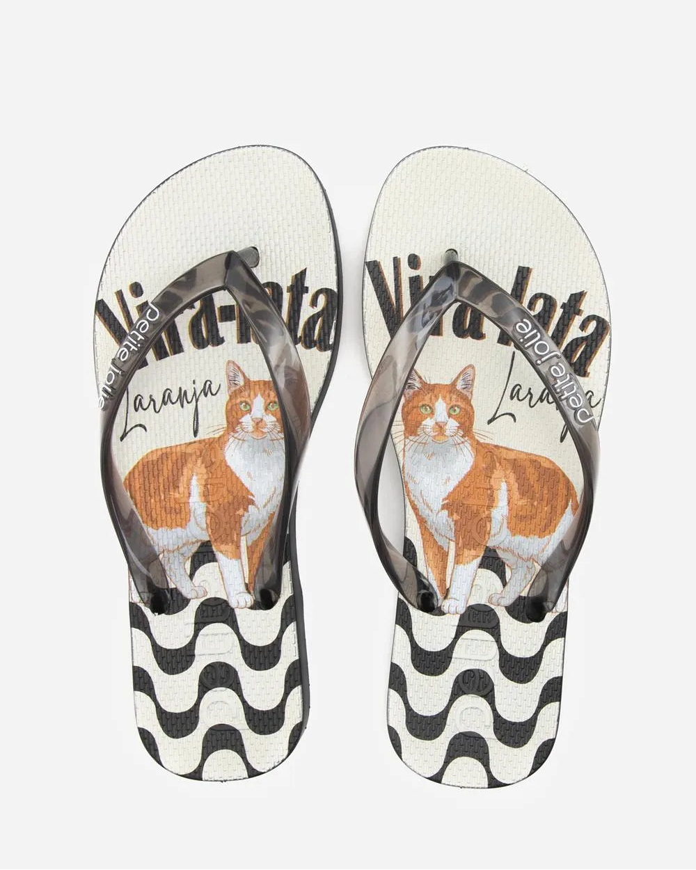 Chinelo Petite Jolie Fresh Preto/Pet Lovers 17 PJ6969