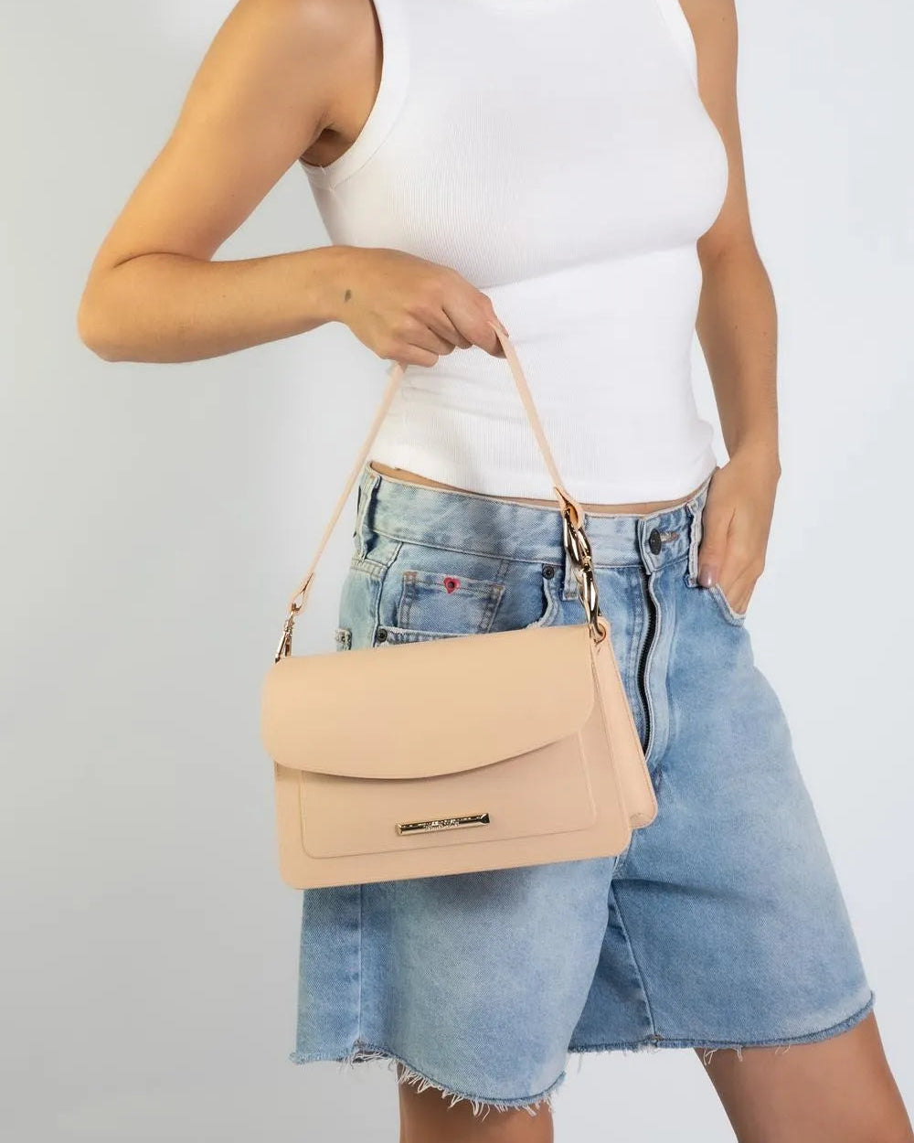 Bolsa Petite Jolie May Bege PJ11362