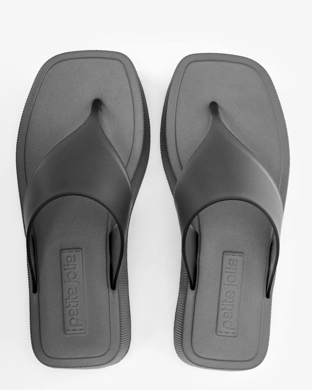 Chinelo Petite Jolie Key Preto Translúcido PJ7674
