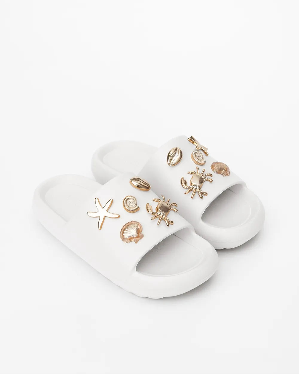 Chinelo Petite Jolie Hug White PJ7825