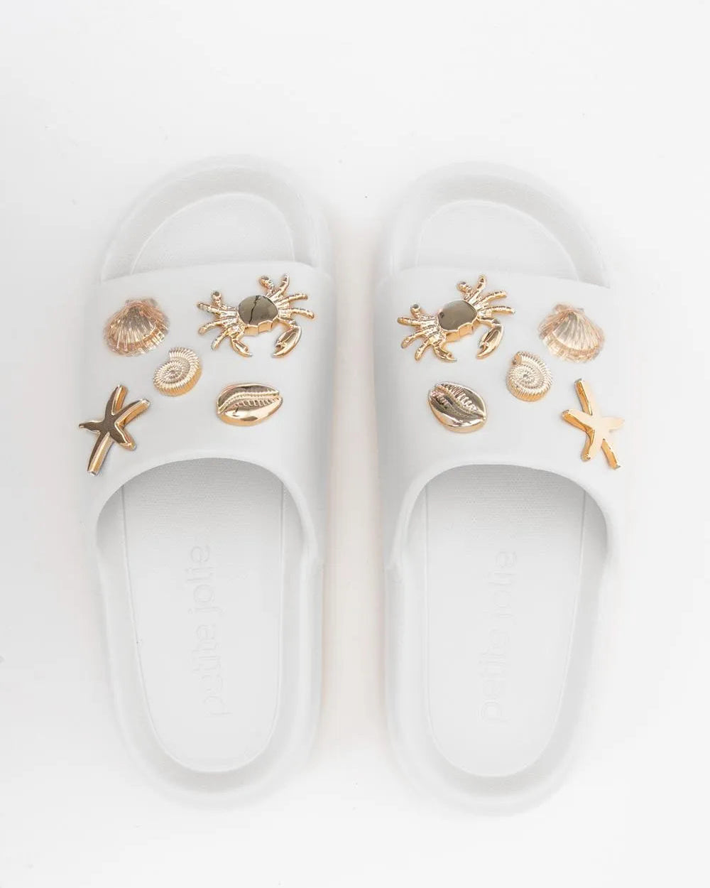 Chinelo Petite Jolie Hug White PJ7825
