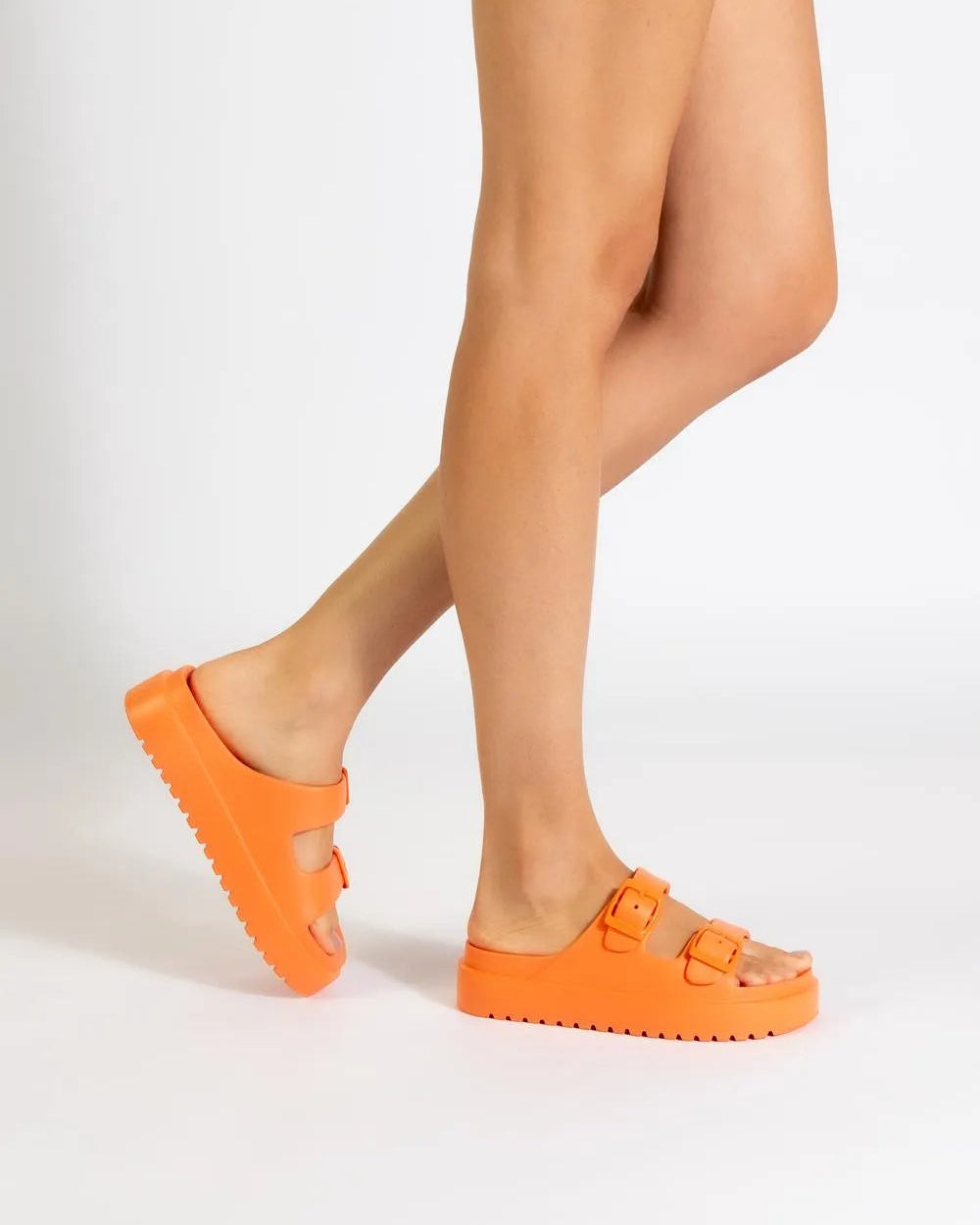 Tamanco Petite Jolie Malibu Tangerina PJ7735