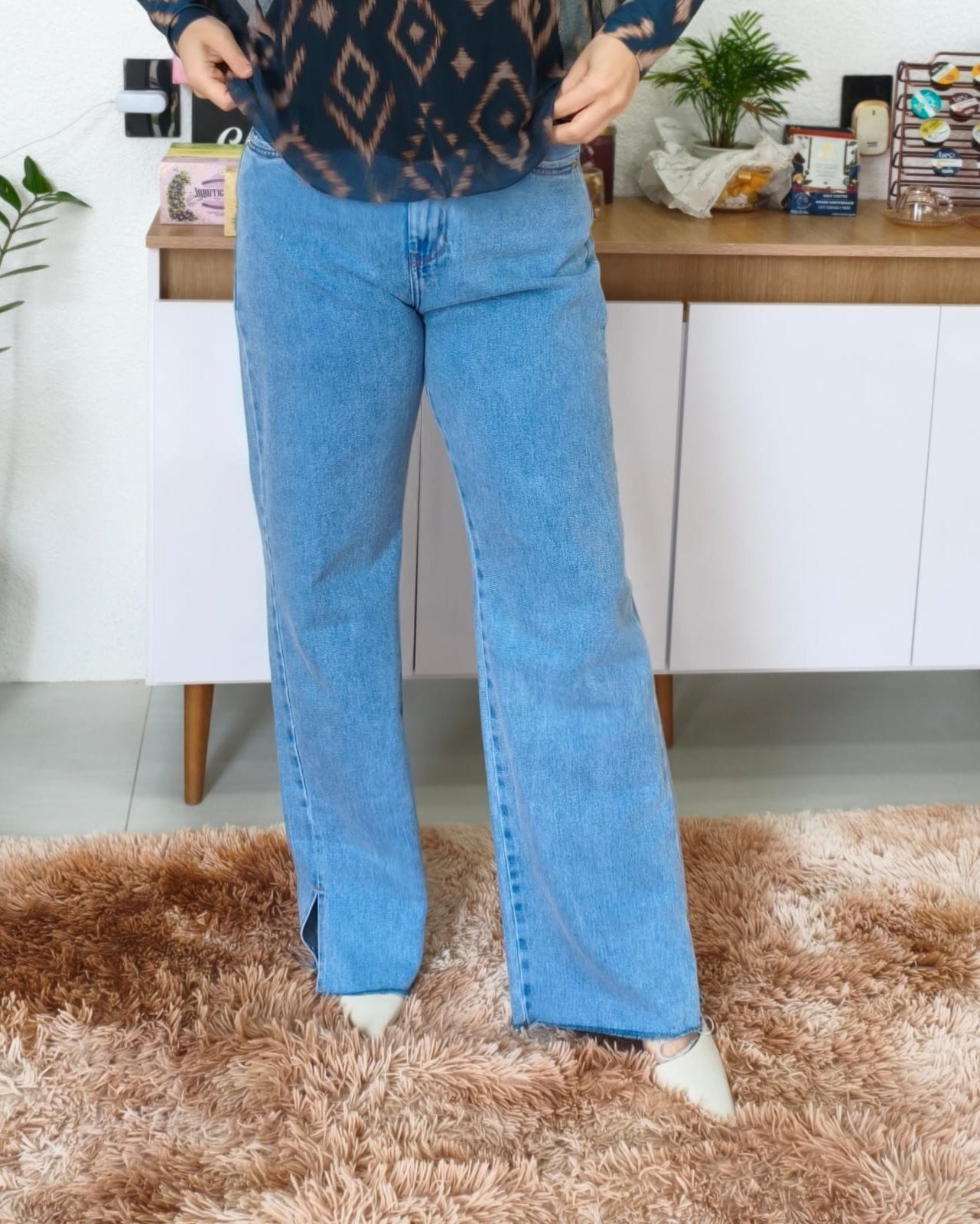 Calça Wide Leg 404910 Bana Bana