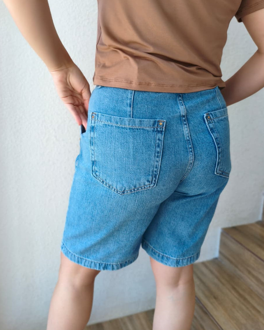 Bermuda jeans + cinto Bana Bana 405877