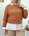 Blusa em ponto vazado Biamar 12554