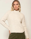 Blusa em ponto detalhado com cava raglan Biamar 12454