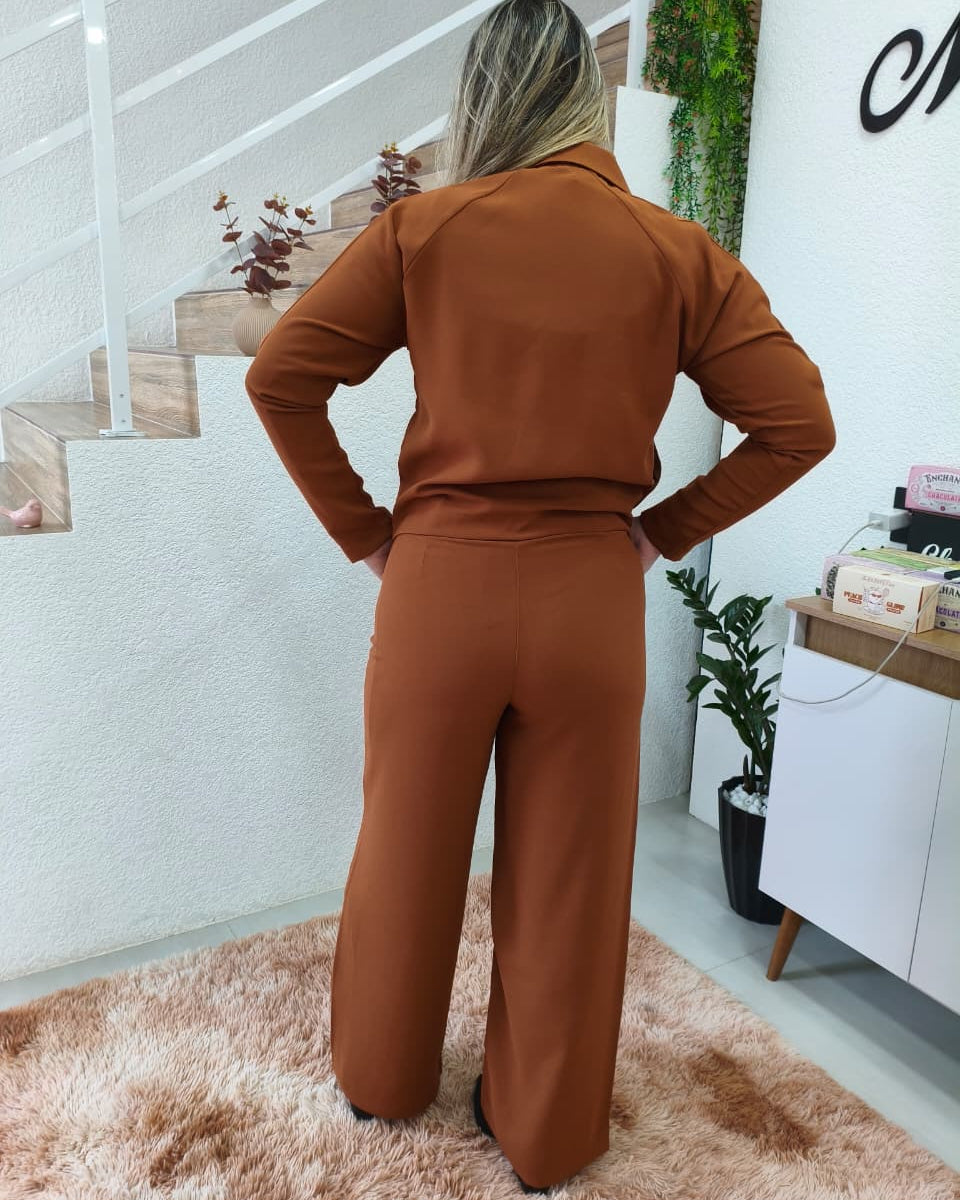 Conjunto Biamar Casaco 12281 e Calça 12280