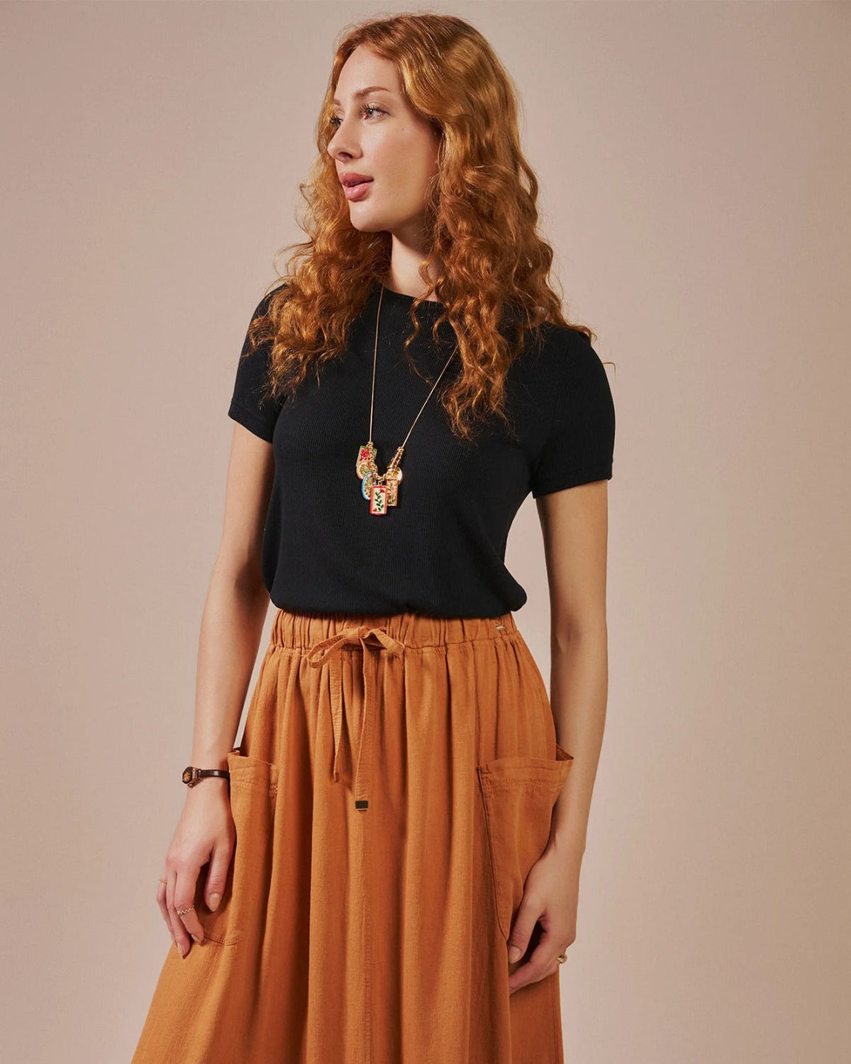 Blusa canelada Biamar 12070