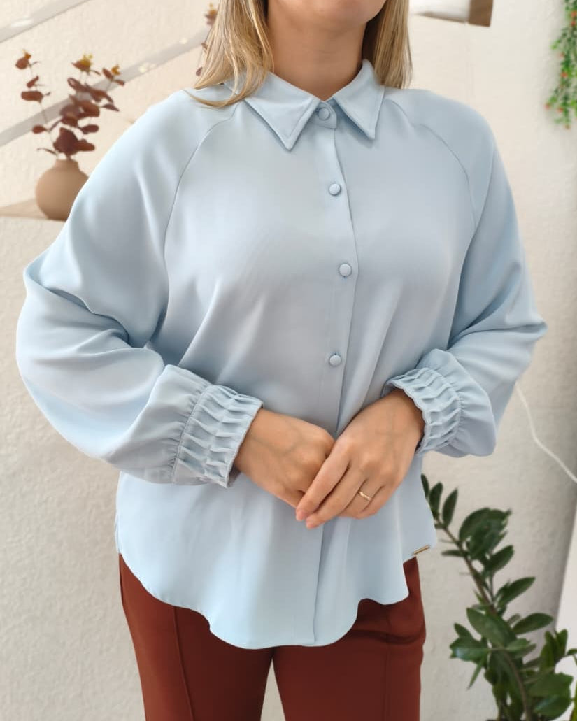 Camisa De Caimento Fluido  312261