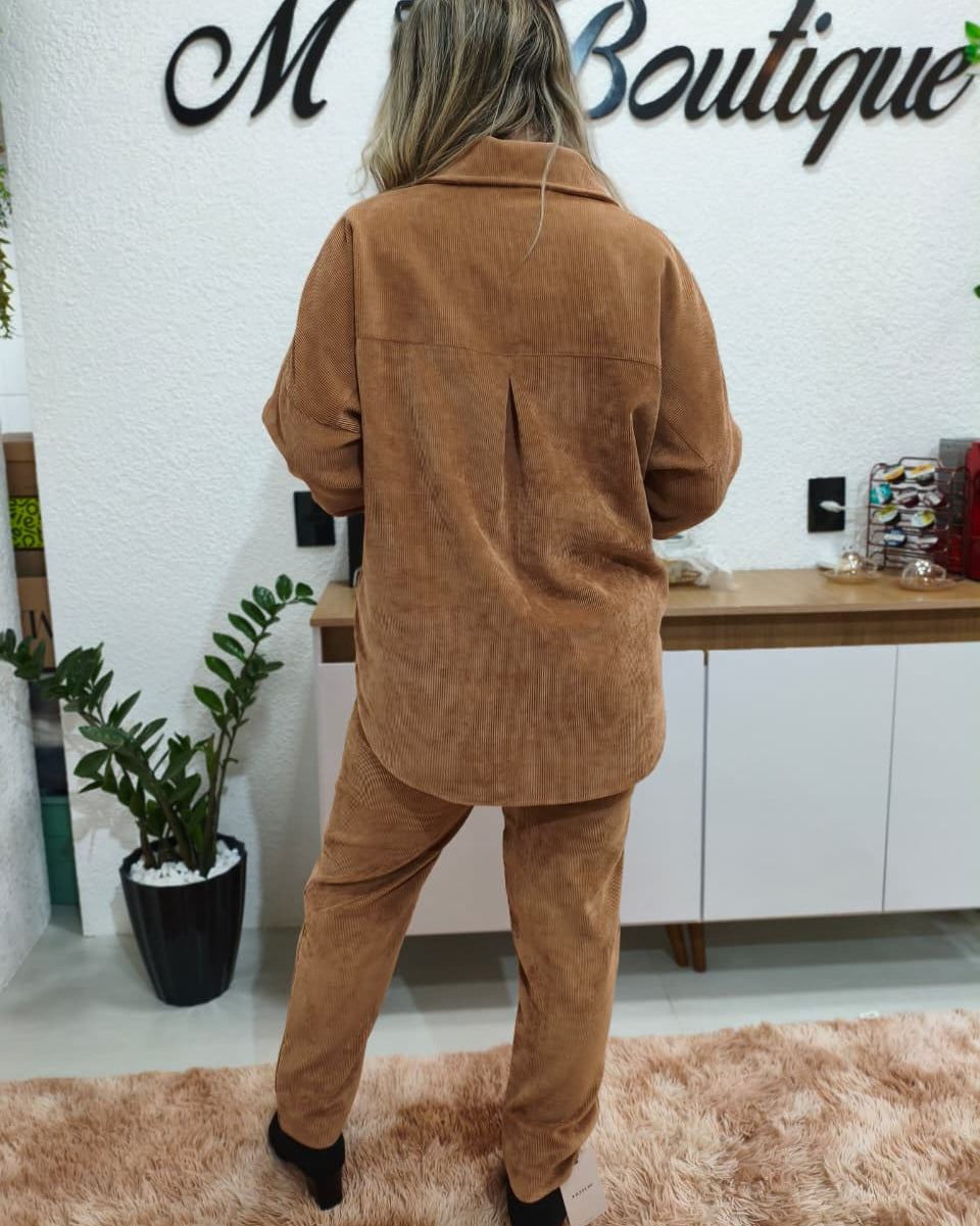 Conjunto veludo cotelê Biamar 11222