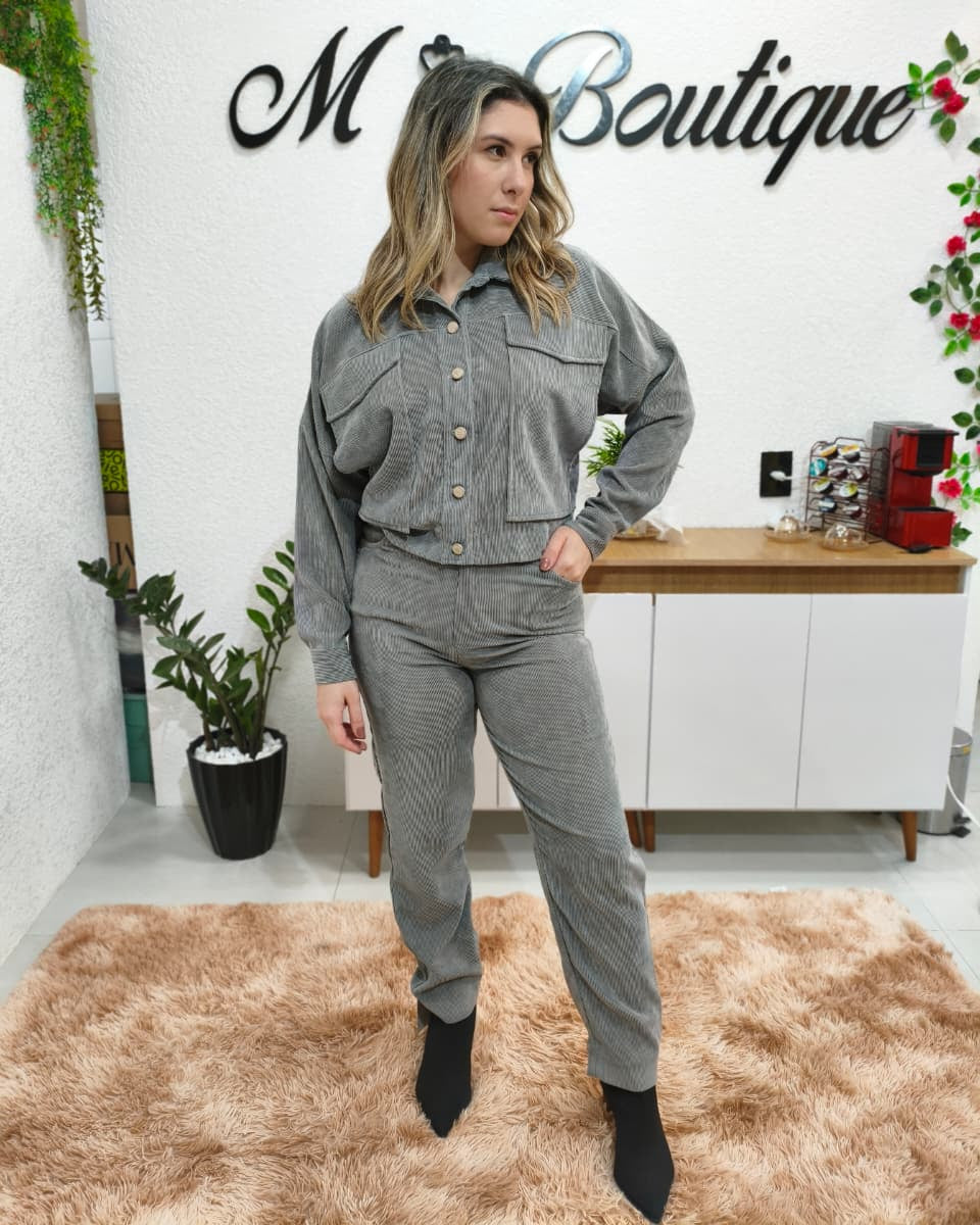 Conjunto veludo cotelê Biamar 11583