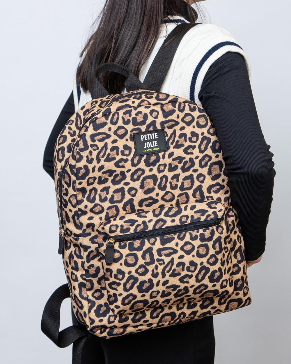 Mochila Petite Jolie Teen Onça PJ11055II