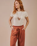 Blusa canelada Biamar 12070