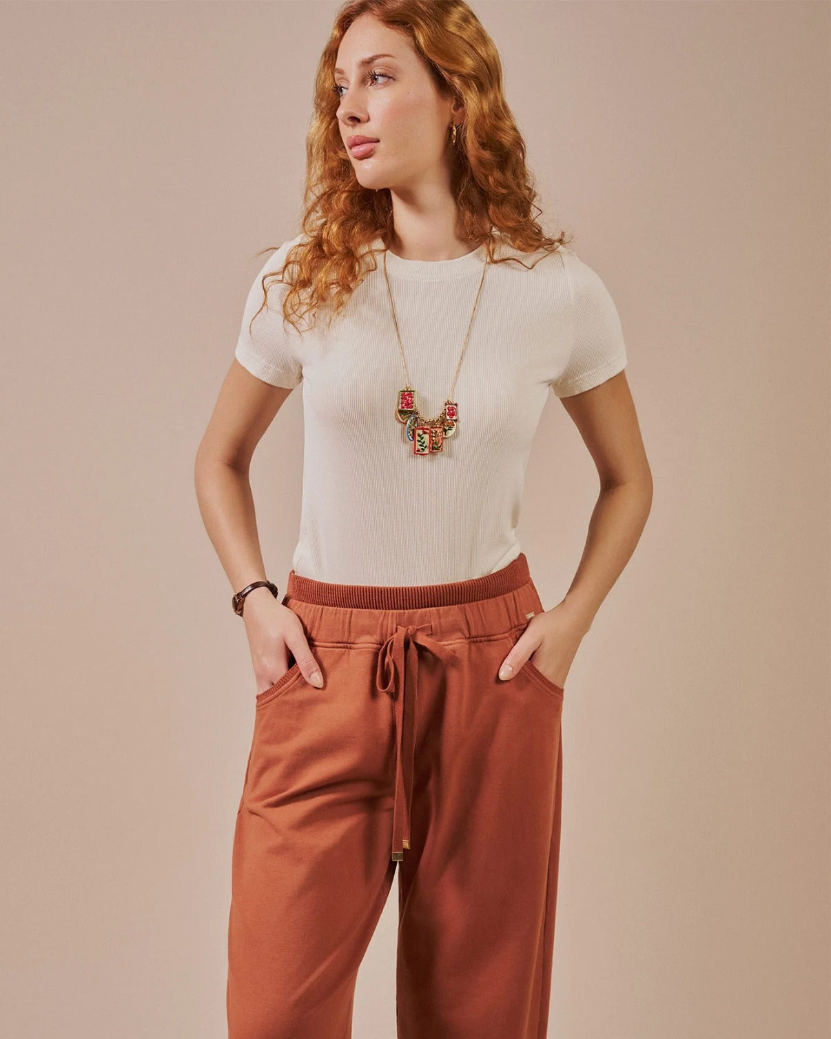 Blusa canelada Biamar 12070